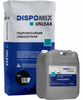 Двухкомпонентная полимерцементная гидроизоляция Dispomix UNLEAK WE2 35 кг.