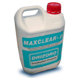 Drizoro Maxclear-D (Максклир-Д) Прозрачная жидкость для защиты известняков, горизонтальных бетонных плит, плит мостового полотна и внутренней штукатурки.