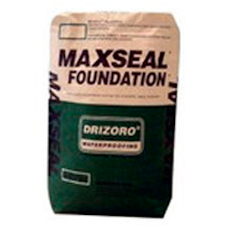 Drizoro Maxseal Foundation (Макссил Фаундейшн) Водонепроницаемое высокопрочное цементное покрытие для любого типа фундаментов