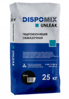 Однокомпонентная цементная обмазочная гидроизоляция Dispomix UNLEAK WH18 25 кг.