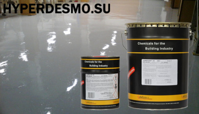 Самовыравнивающееся наливное покрытие для полимерных полов Гиперфлор 2К (Hyperfloor 2К) 4,5+15,5 кг