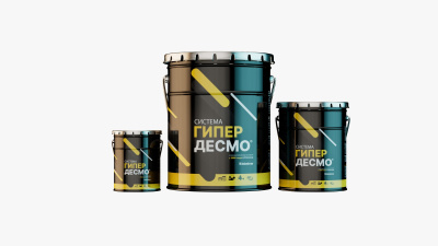 Полиуретановая гидроизоляция Гипердесмо (Россия) 1кг.
