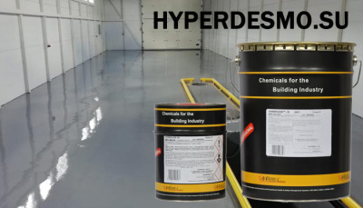 Самовыравнивающееся наливное покрытие для полимерных полов Гиперфлор 2К (Hyperfloor 2К) 4,5+15,5 кг